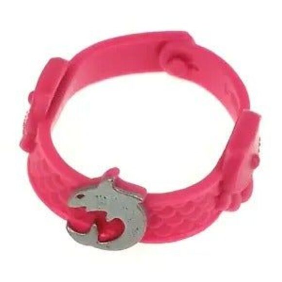 Monster High Lagoona Blue - Ghouls Night Out - Pink Belt with Shark Buckle - Picture 1 of 2